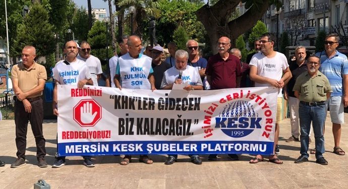 ‘KHK’ler gidecek biz kazanacağız’