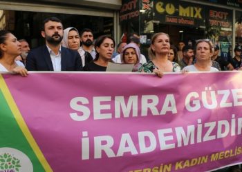 Semra Güzel’in gözaltına alınması protesto edildi
