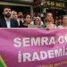 Semra Güzel’in gözaltına alınması protesto edildi