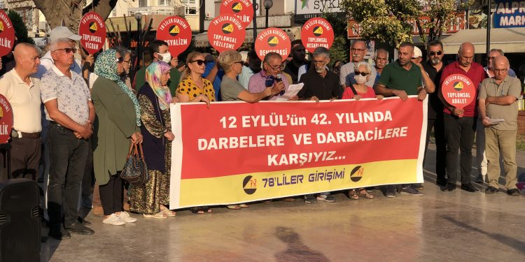 Mersin 78’liler: 12 Eylül katlanarak sürüyor!