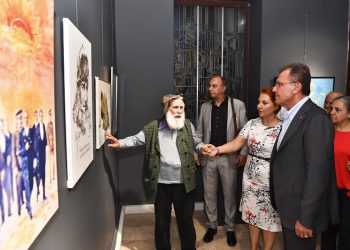 Etem Çalışkan’ın eserleri taş binayı süsleyecek