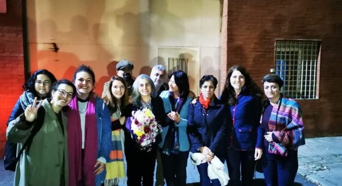 Aysel Tuğluk cezaevinden çıktı