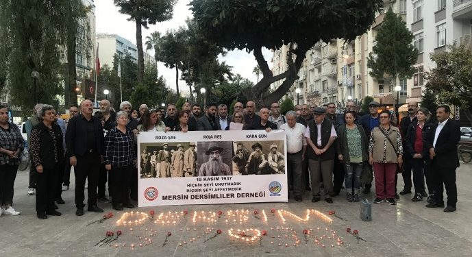 Seyît Rıza ve arkadaşları Mersin’de anıldı
