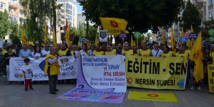 İş bırakan eğitim emekçileri taleplerini açıkladı