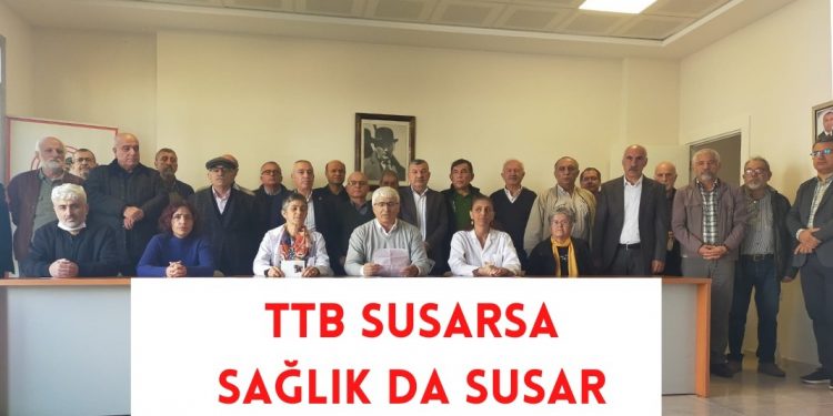 TTB ve Fincancı’nın hedef alınmasına Mersin’den tepki