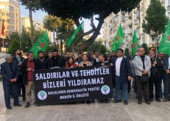 DBP’ye polis baskınına Mersin’den tepki