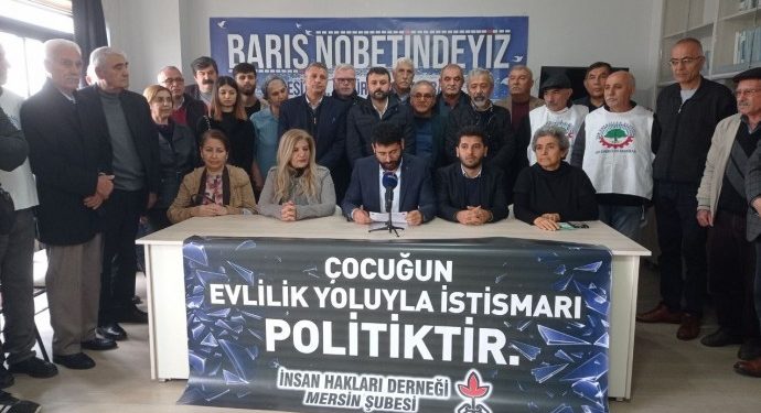 İHD Mersin: Yasalar çocukların yararı gözetilerek değiştirilsin