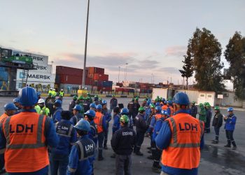 Mersin Liman’ında işçiler iş bıraktı