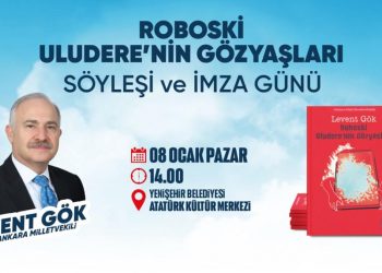 CHP’li Levent Gök, “Roboski: Uludere’nin Gözyaşları” kitabını Mersinliler için imzalayacak