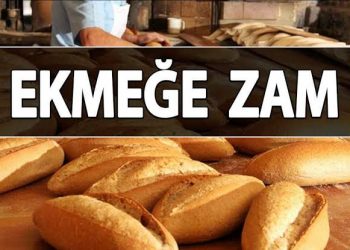 Mersin’de ekmeğe zam