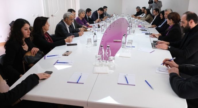 Emek ve Özgürlük İttifakı toplandı