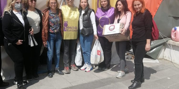 Mersin Barosu Kadın Hakları Merkezi Kadın Dayanışması için Hatay’da