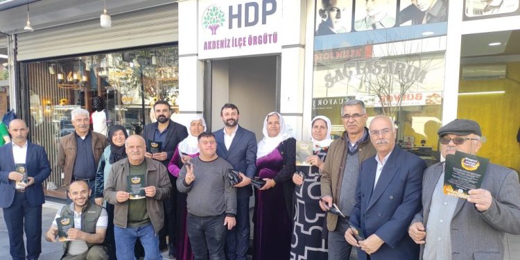 HDP’nin Mersin’de Newroz hazırlıkları sürüyor