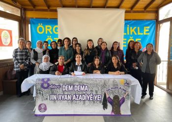 Mersin’de HDP ve TJA üyesi kadınlar 8 Mart’ın startı verdi