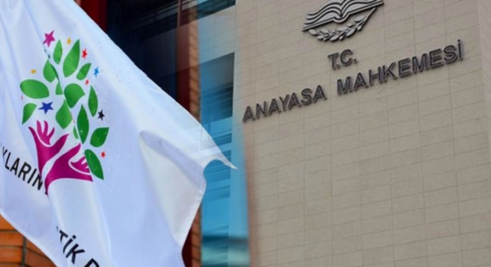 AYM HDP’nin başvurusunu reddetti