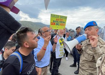 Akkuyu Nükleer Güç Santrali’ne yakıt transferine karşı eylem: Gözaltılar var!