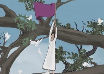 İranlı kadınlardan Yeşil Sol Parti için animasyon filmi