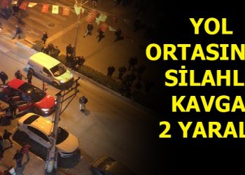 Mersin’de cadde ortasında silahlı kavga: 2 yaralı
