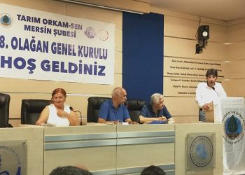 Vekil Bozan, Tarım Orkam Sen Mersin Şubesinin Genel Kurulu’na katıldı