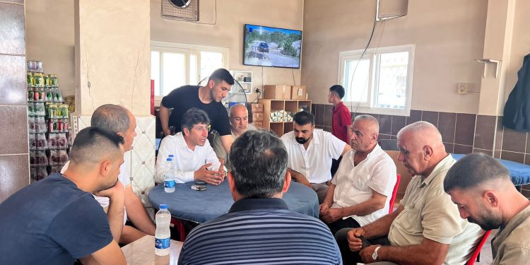 Milletvekili Ali Bozan, Çilek Mahallesi’nde halkla buluştu