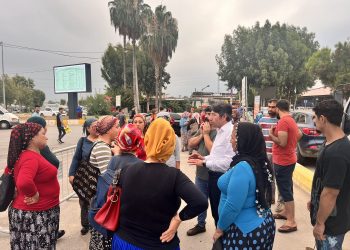 Mersin Hali işçileri grevde; Yeşil Sol Parti Vekili Ali Bozan’dan işçilere destek