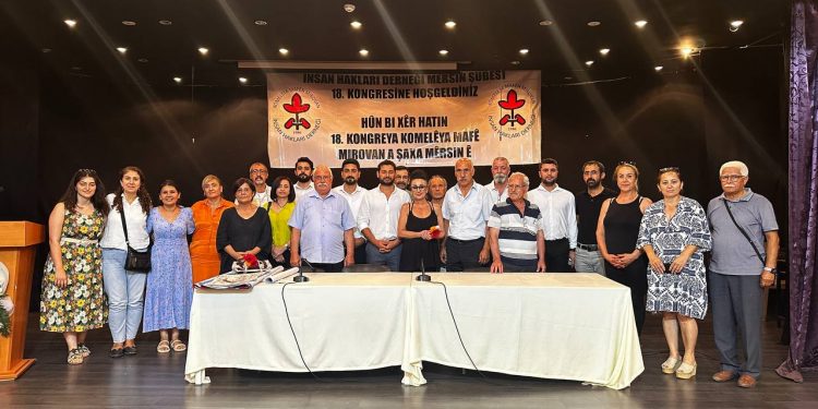 İHD Mersin genel kurulunu yaptı: İnatla barış demeye devam edeceğiz