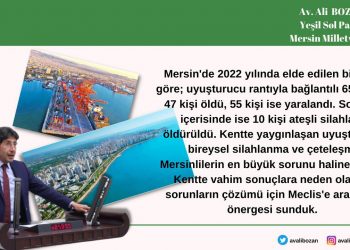 Milletvekili Ali Bozan, uyuşturucu ve bireysel silahlanmaya ilişkin Meclis’e araştırma önergesi verdi