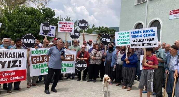 Tarsus’taki çimento fabrikası için ‘ÇED olumsuz’ kararı