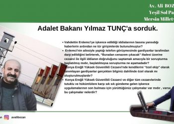 Milletvekili Bozan, tutuklu Erdemci’ye yönelik işkenceyi Meclis’e taşıdı