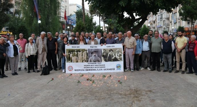 Mersin’de Seyit Rıza anması