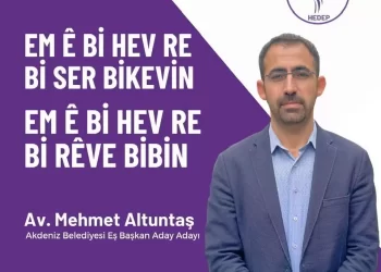 DEM Partisi Akdeniz Belediyesi Eşbaşkan aday adayı Mehmet Altuntaş kimdir?