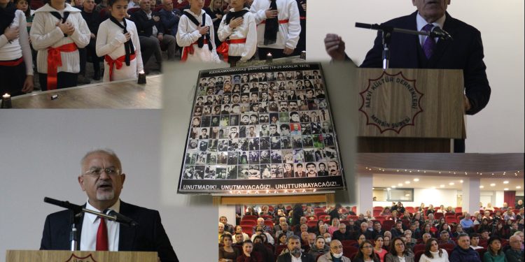 Maraş Katliamı’nda yaşamını yitiren Aleviler Mersin’de anıldı