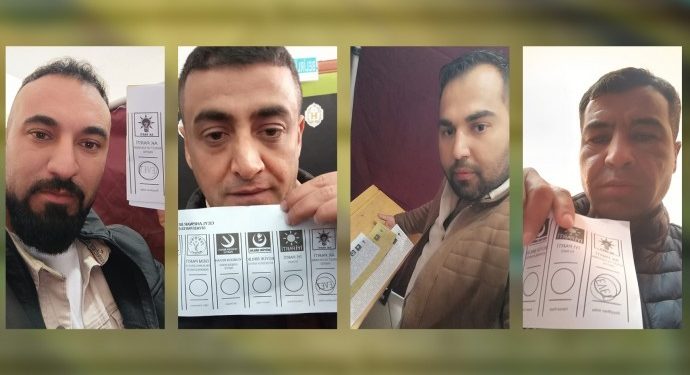 Para karşılığında oy kullanıp, gruptan paylaştılar