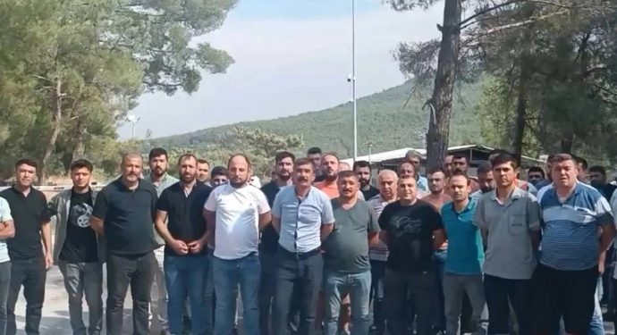 Eylem yapan 70 madenci gözaltına alındı